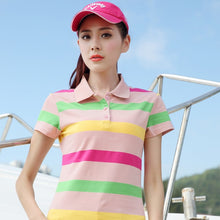 Load image into Gallery viewer, Plus Size M-4XL 100% Cotton Polo Shirt Women Summer