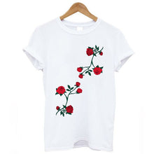 Load image into Gallery viewer, 2019 white trend element pattern print women's polo