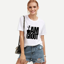 Load image into Gallery viewer, 2019 white trend element pattern print women's polo