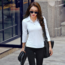 Load image into Gallery viewer, Fashion Autumn Winter Casual Polo Women 2019 New Long