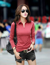Load image into Gallery viewer, 2019 Polo Ralphmen Women Long Sleeve Casual Shirt